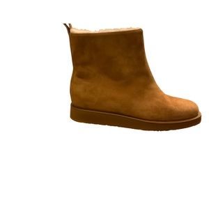 Tamara Mellon - Inside Edge 30 Suede-Cognac- Size 7 (37)- BRAND NEW! NEVER WORN!